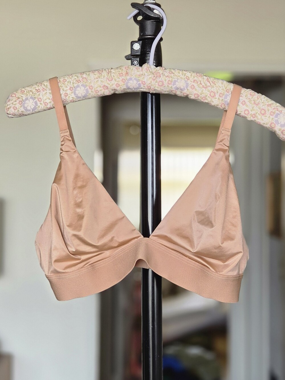 Negative Underwear Glacé Triangle Bra - Buff / Nude Size 3